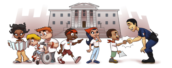 Groupe élève institution