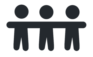 Pictogramme groupe d'enfant